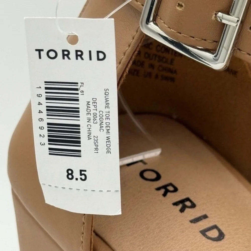 torrid Tan Wedge Sandals